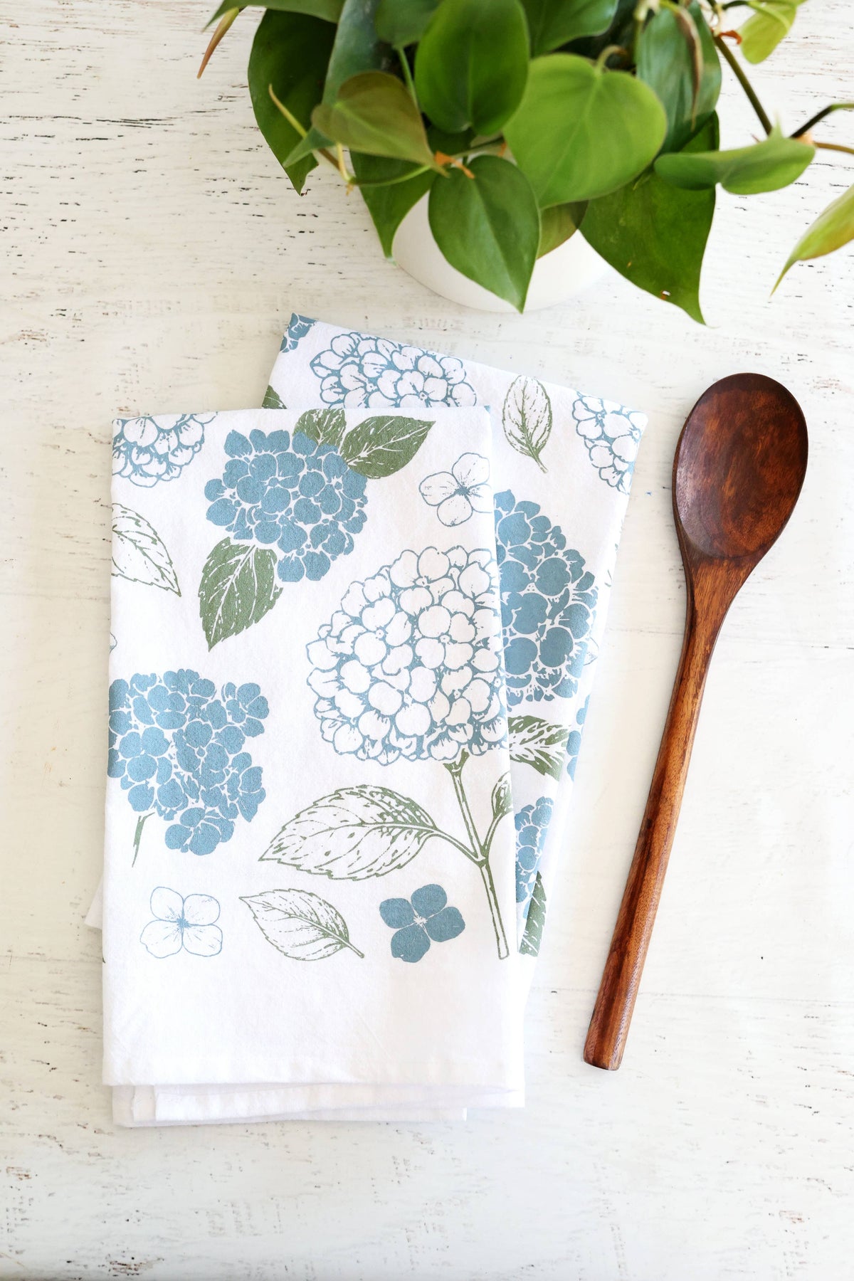 Hydrangea Tea Towel