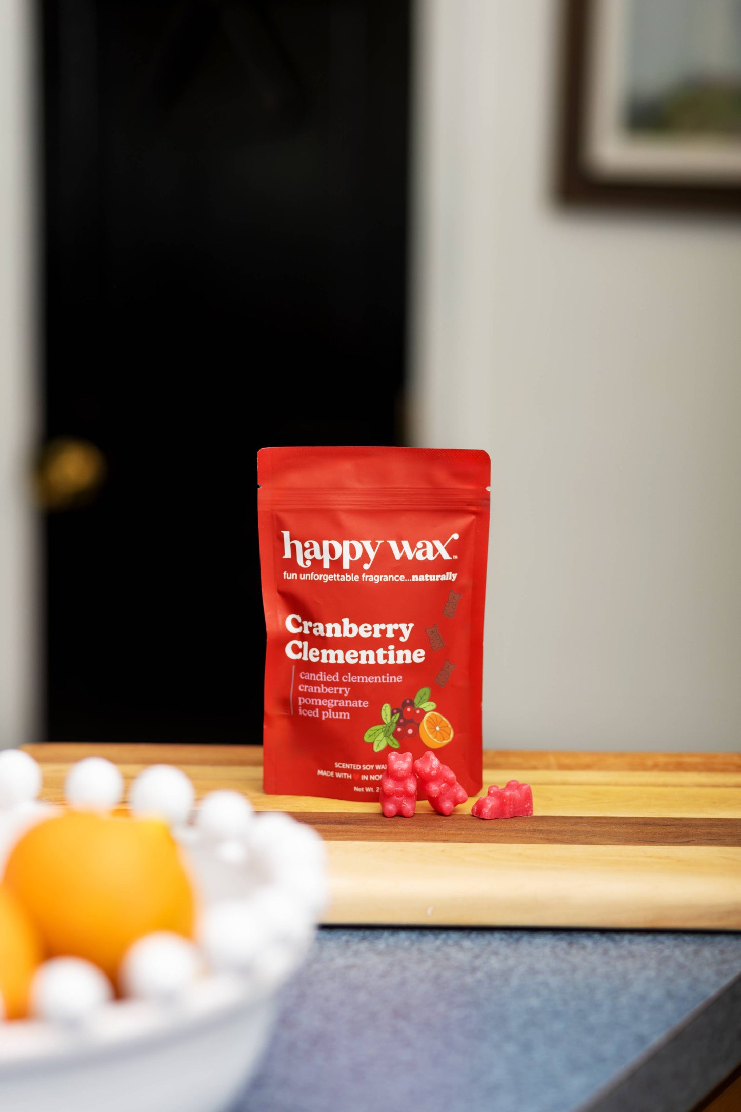 Cranberry Clementine Wax Melts - Sample Pouch (2 oz)