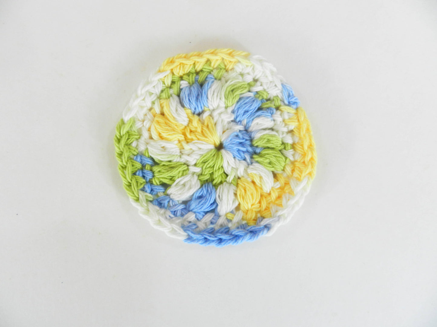 Cotton Puff Crochet Face Round Scrubbie Makeup Remover