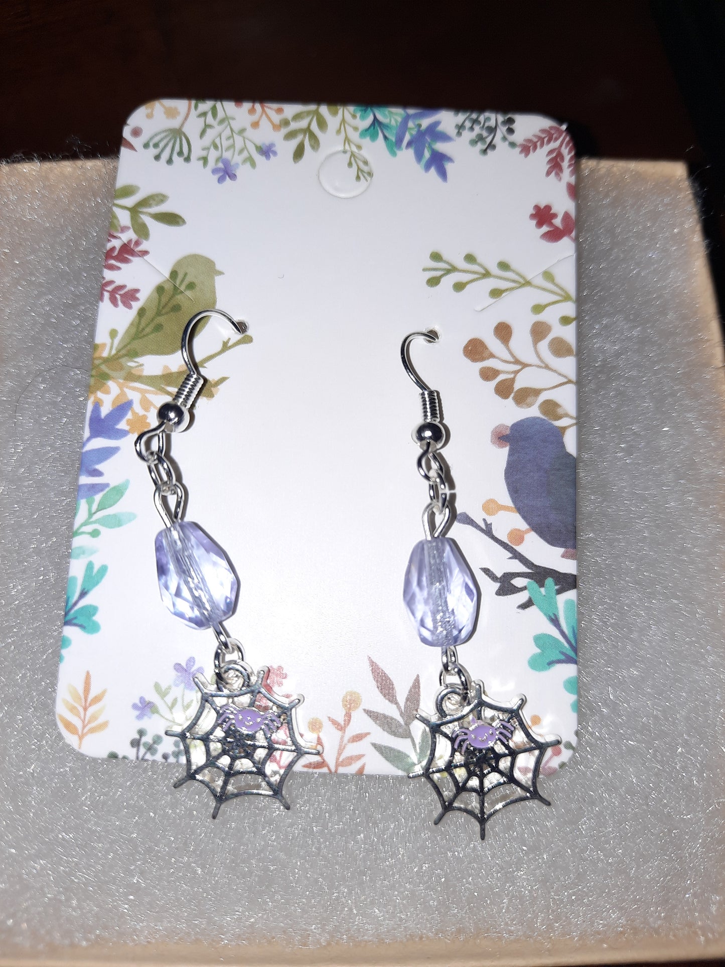 Spider Web Earrings