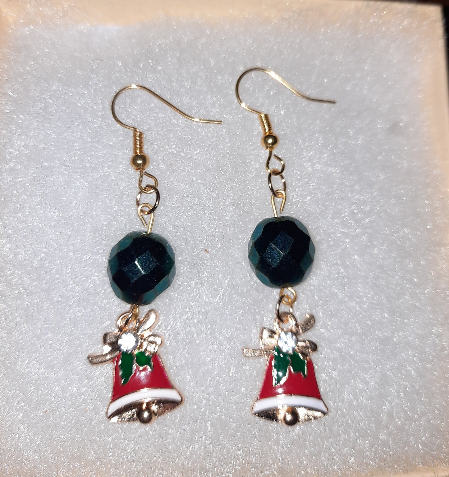 Holiday Bell Dangle Earrings