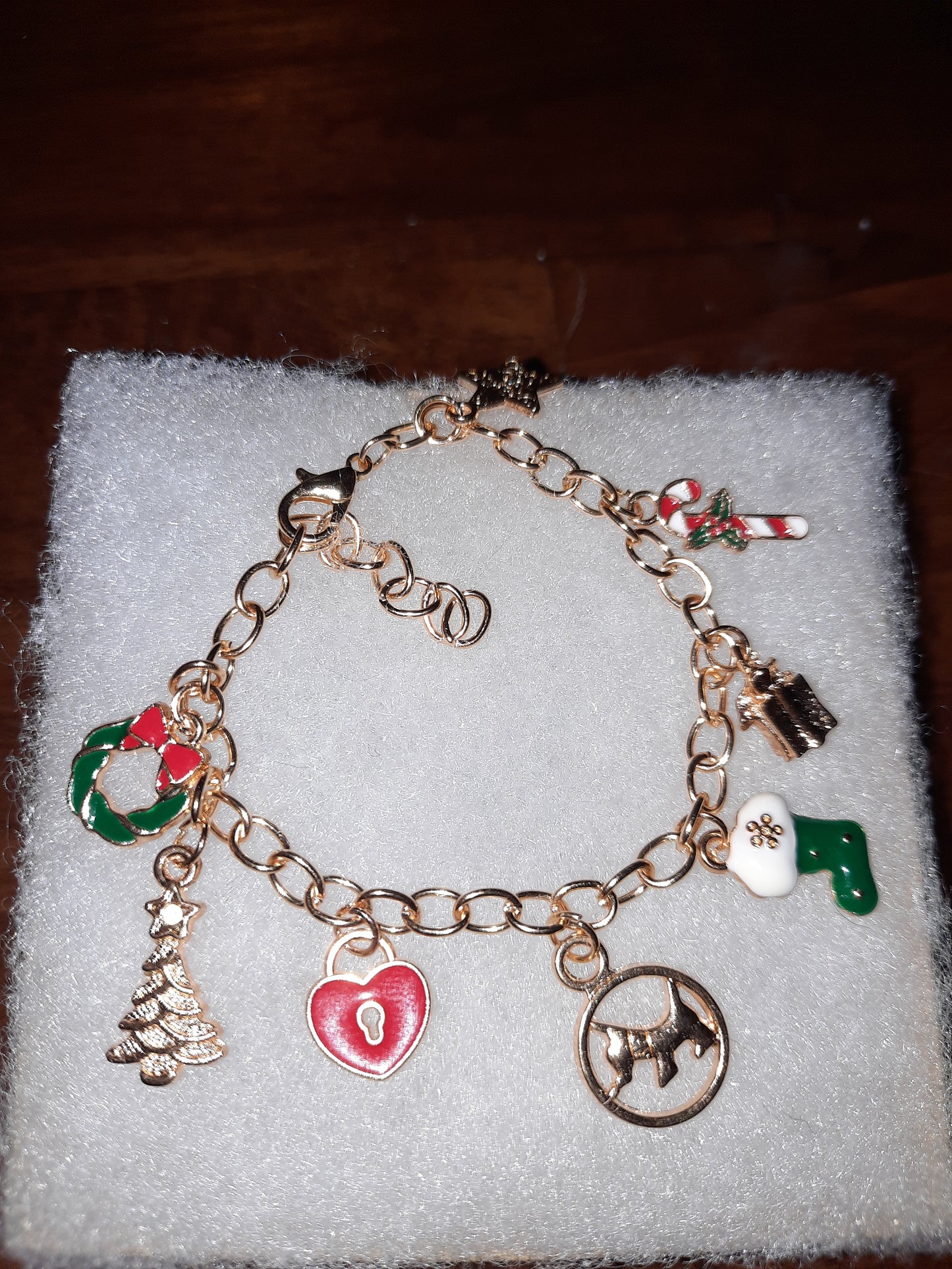 Kids Holiday Charm Bracelet