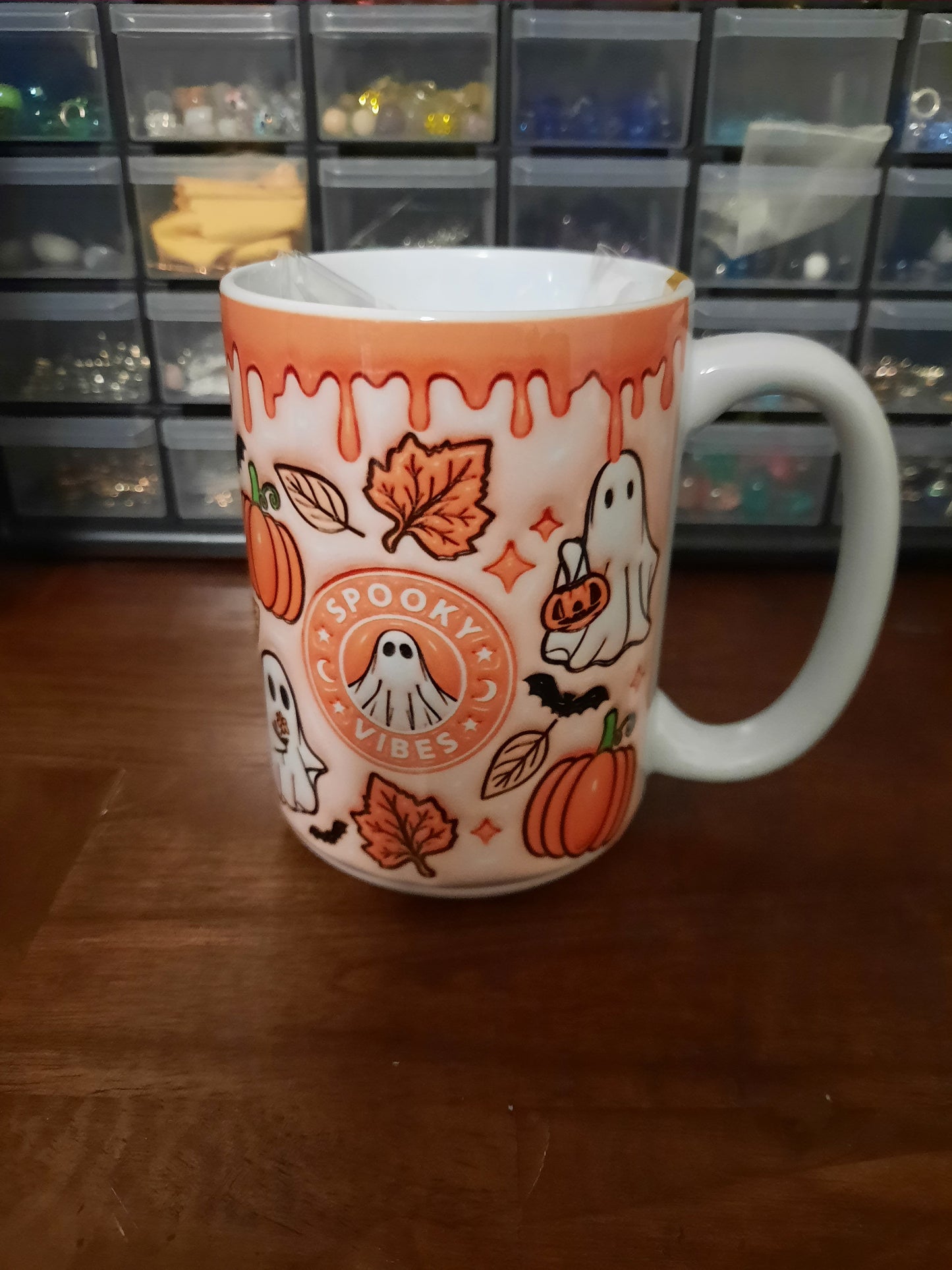 Mystery in a Mug: Orange Spooky Vibes