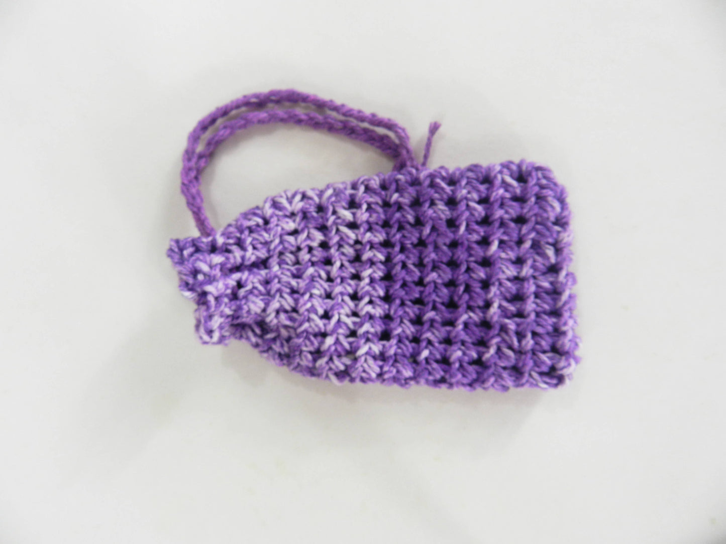 Cotton Crochet Soap Saver Sack Bags Mixed Random Colors