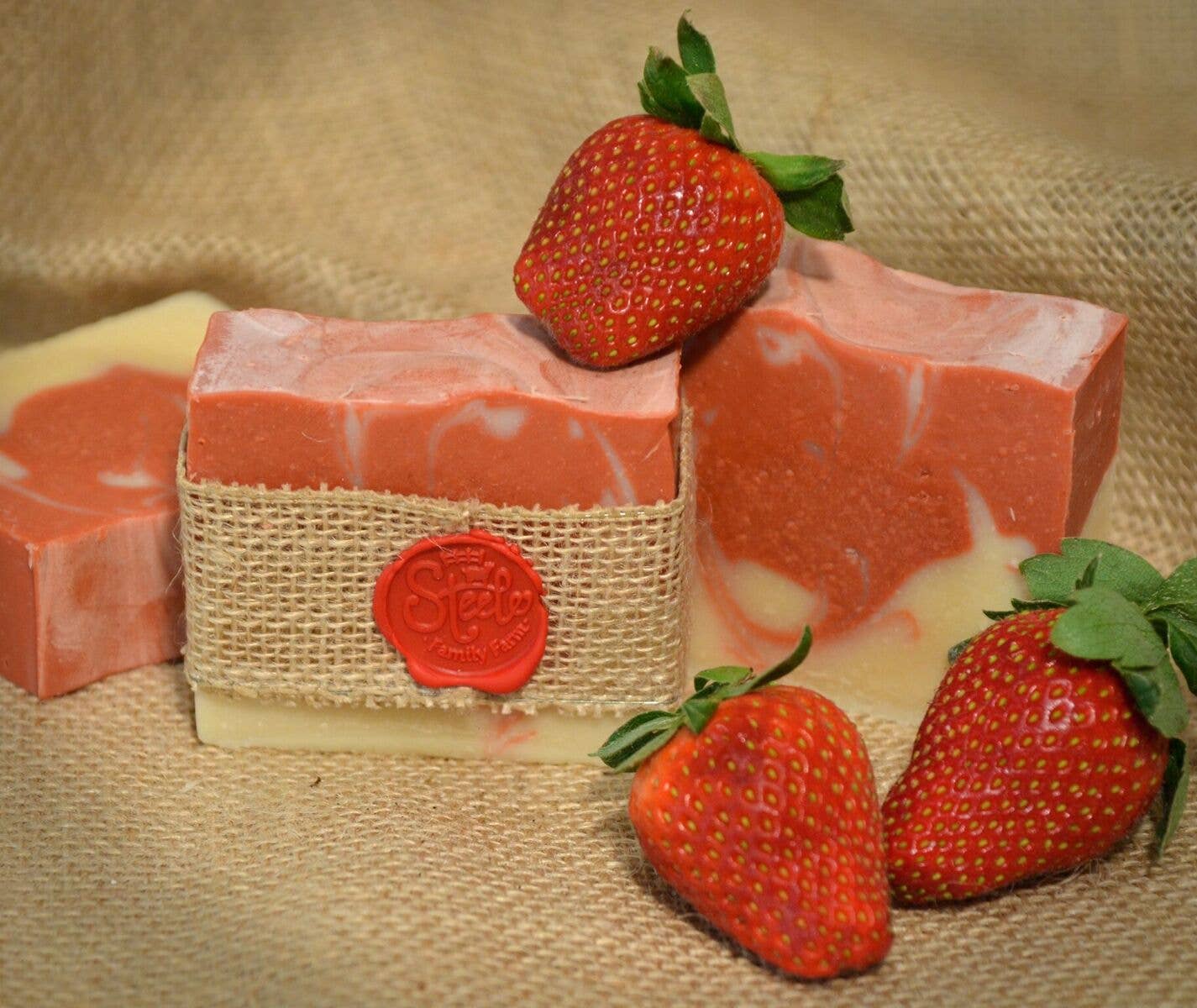 Strawberries & Champagne Goat Milk Soap