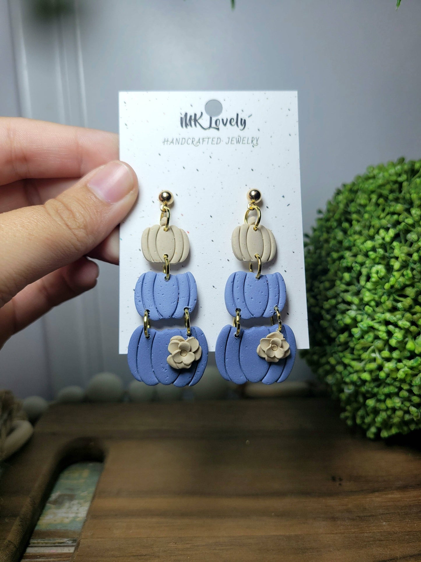 3-Tier Pumpkin Dangles