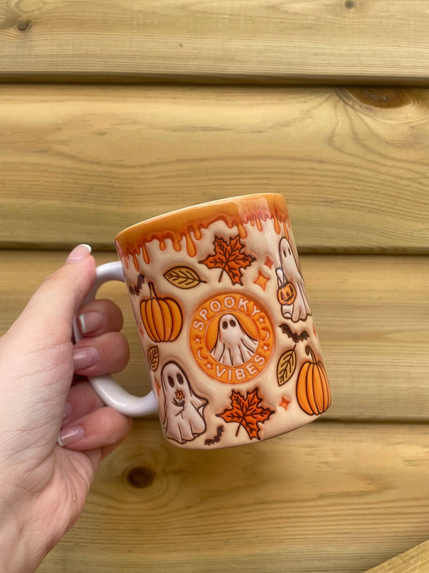 Halloween Mug, Halloween Hot Chocolate Mug, Halloween Gift