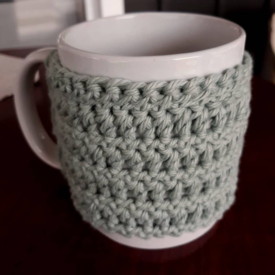 Crochet Mug Cozy or Coffee Cup Sleeve Cosy