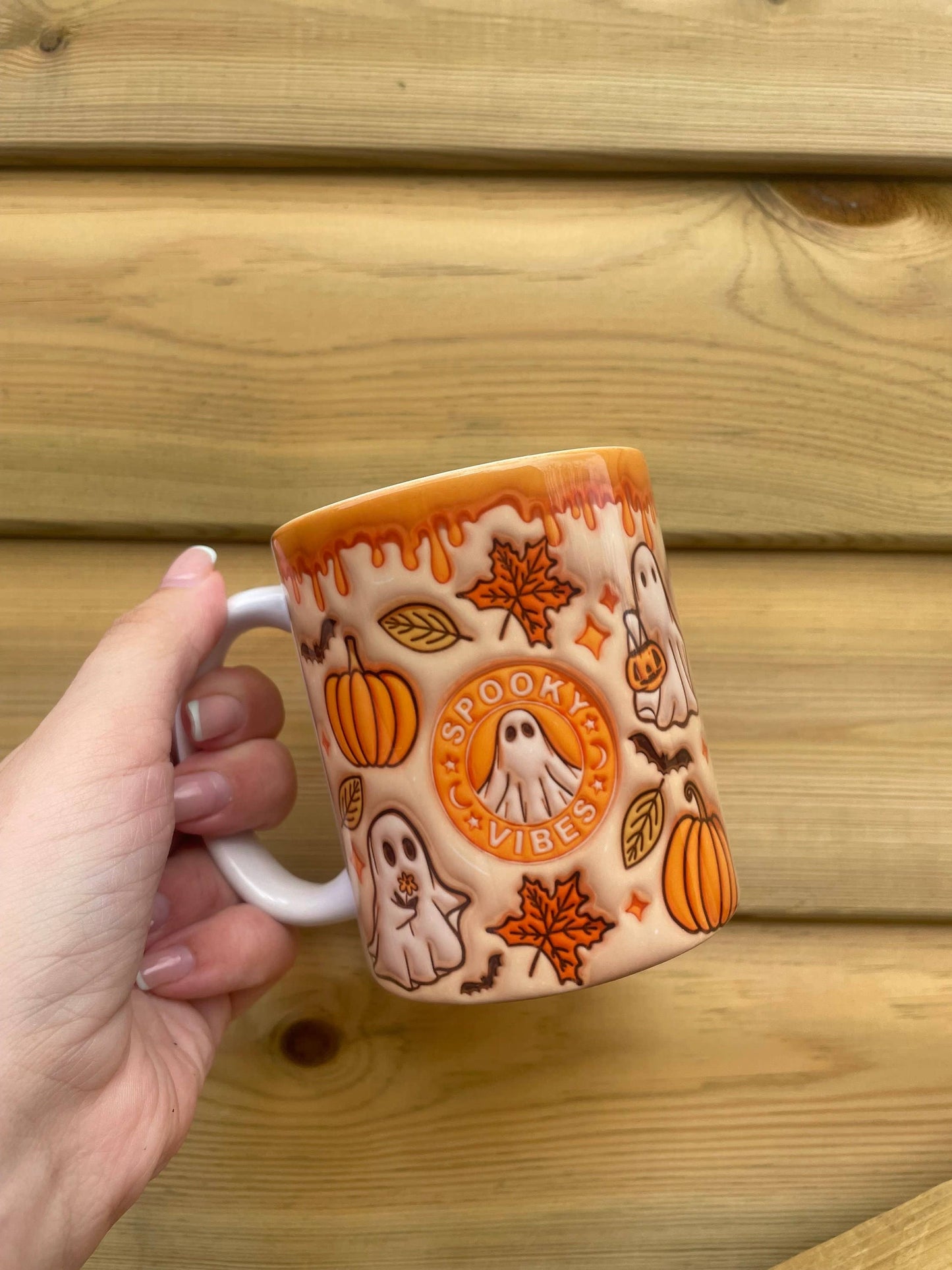 Halloween Mug, Halloween Hot Chocolate Mug, Halloween Gift