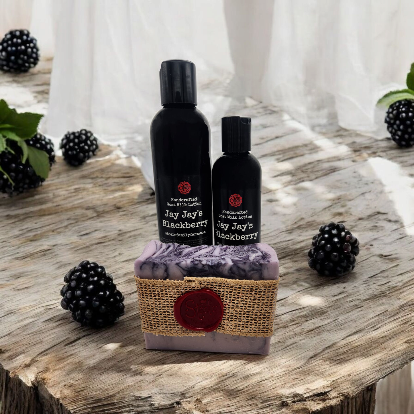 Goat Milk Soap- Jay Jay's Blackberry