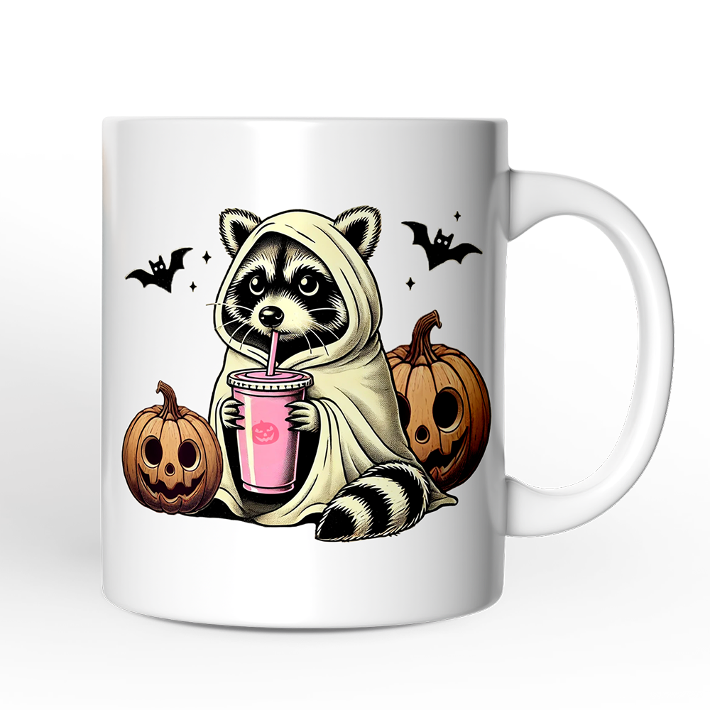 Cute Raccoon Drinking Cup Gift Mug