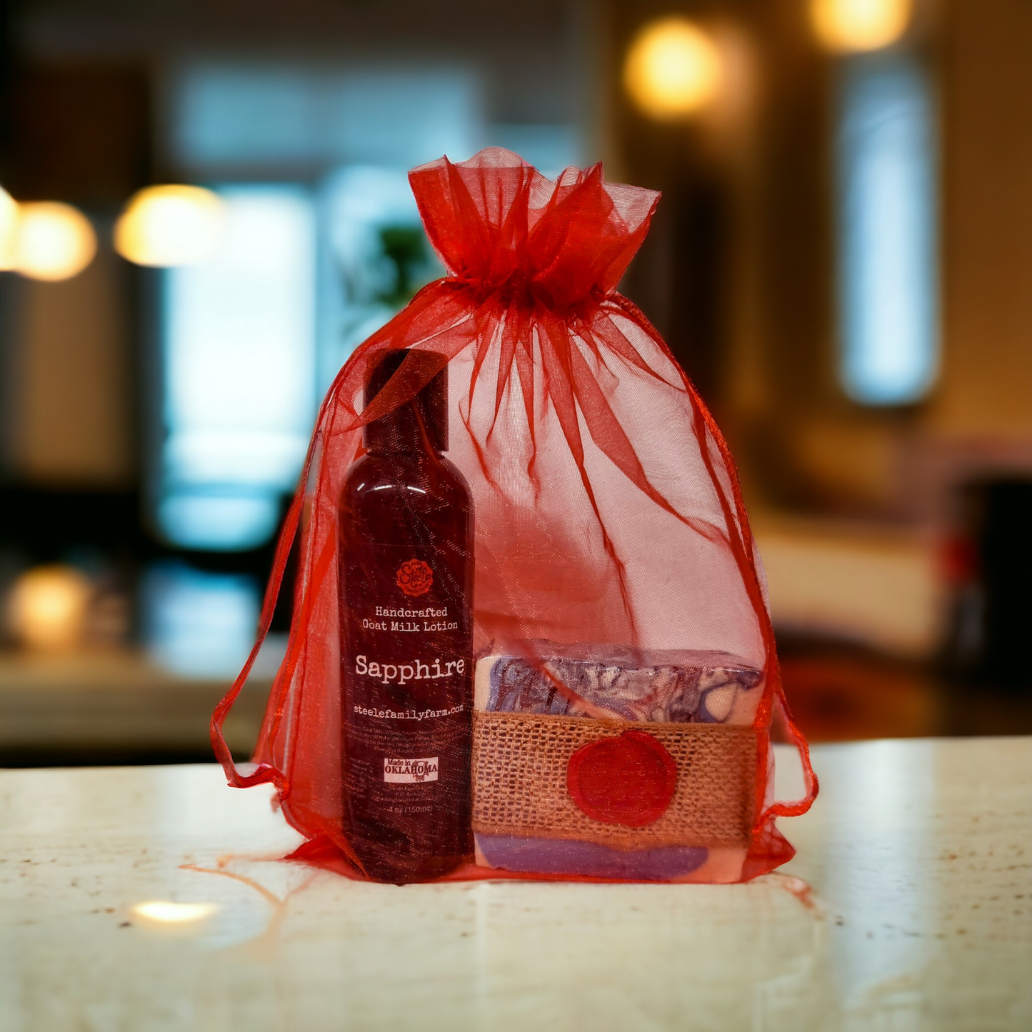 Soap & Lotion Gift Bag