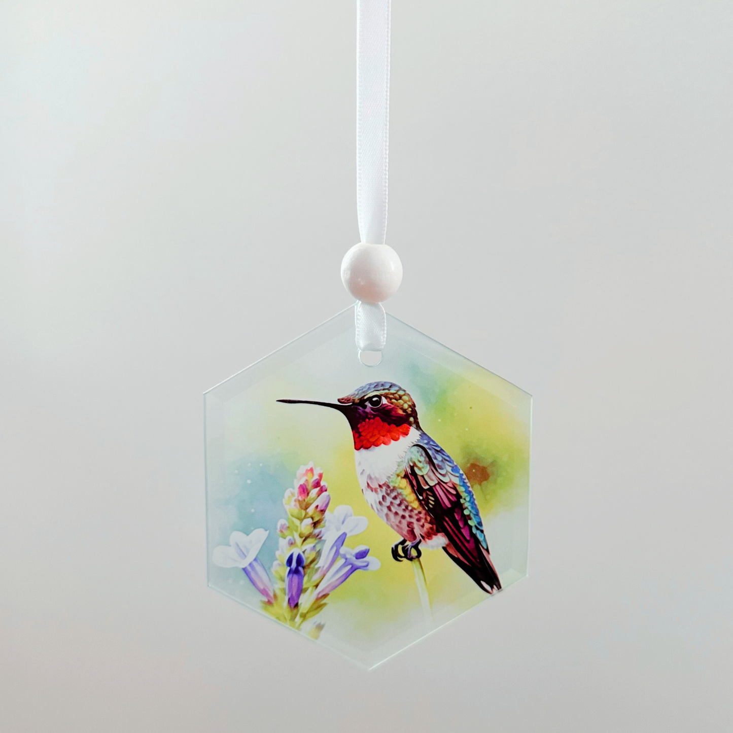 Window Charm -  Ruby-throated Hummingbird | Suncatcher