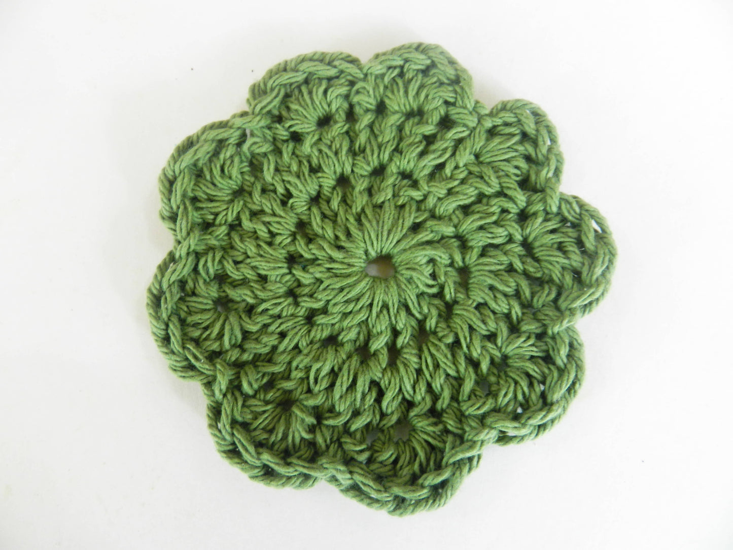 Cotton Crochet Floral Shape Face Scrubbies Makeup Removers