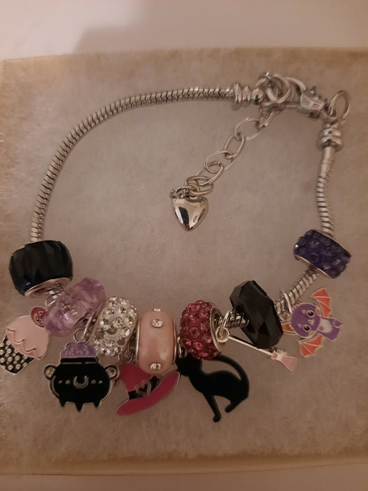 Pink & Purple Witchy Bracelet