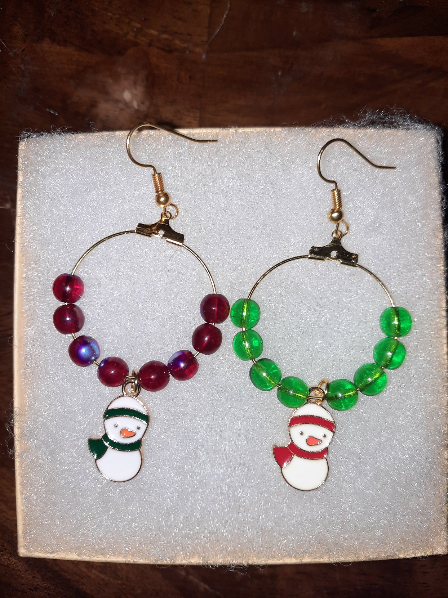 Christmas Duck Earrings