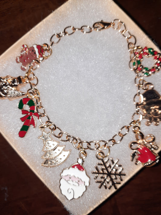 Santa Charm Bracelet