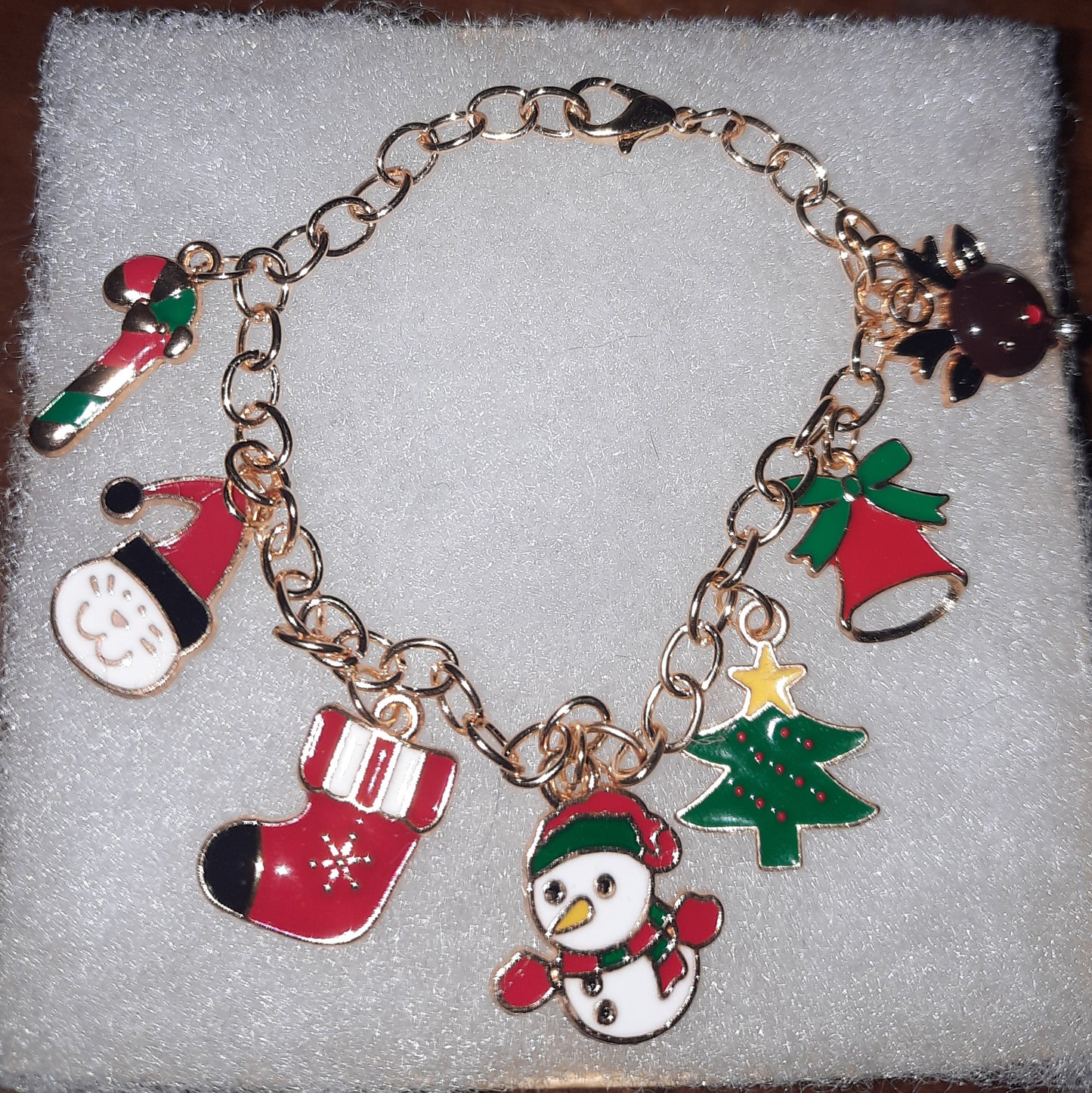 Snowman Charm Bracelet