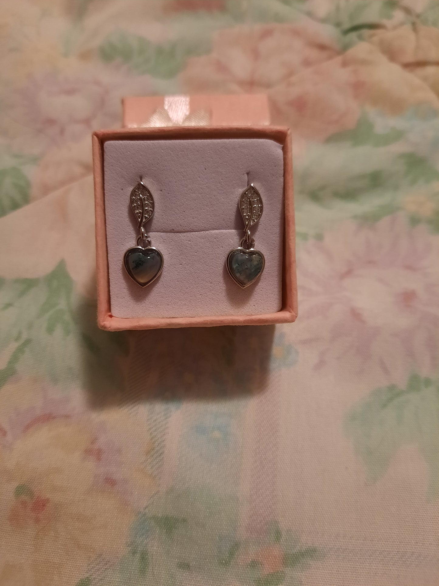 Moss Agate Earrings