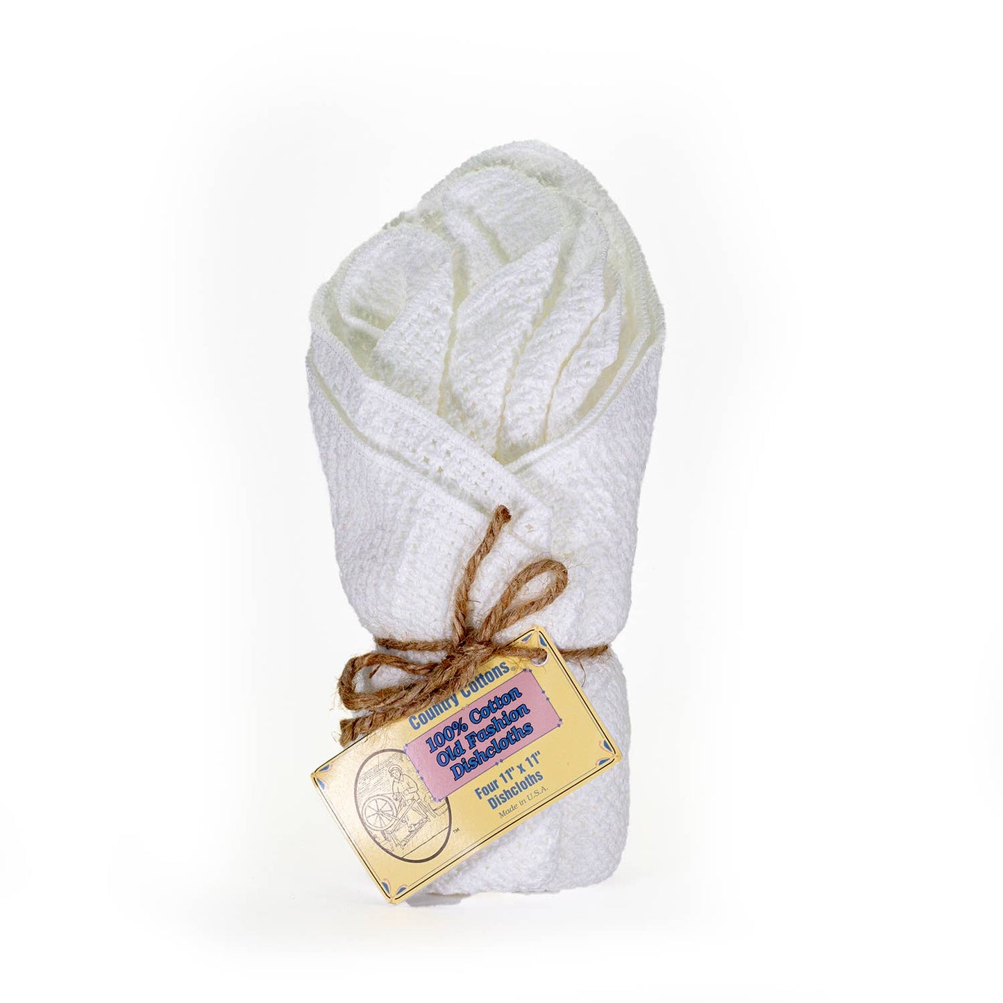 Cotton Dishcloths - Set of 4