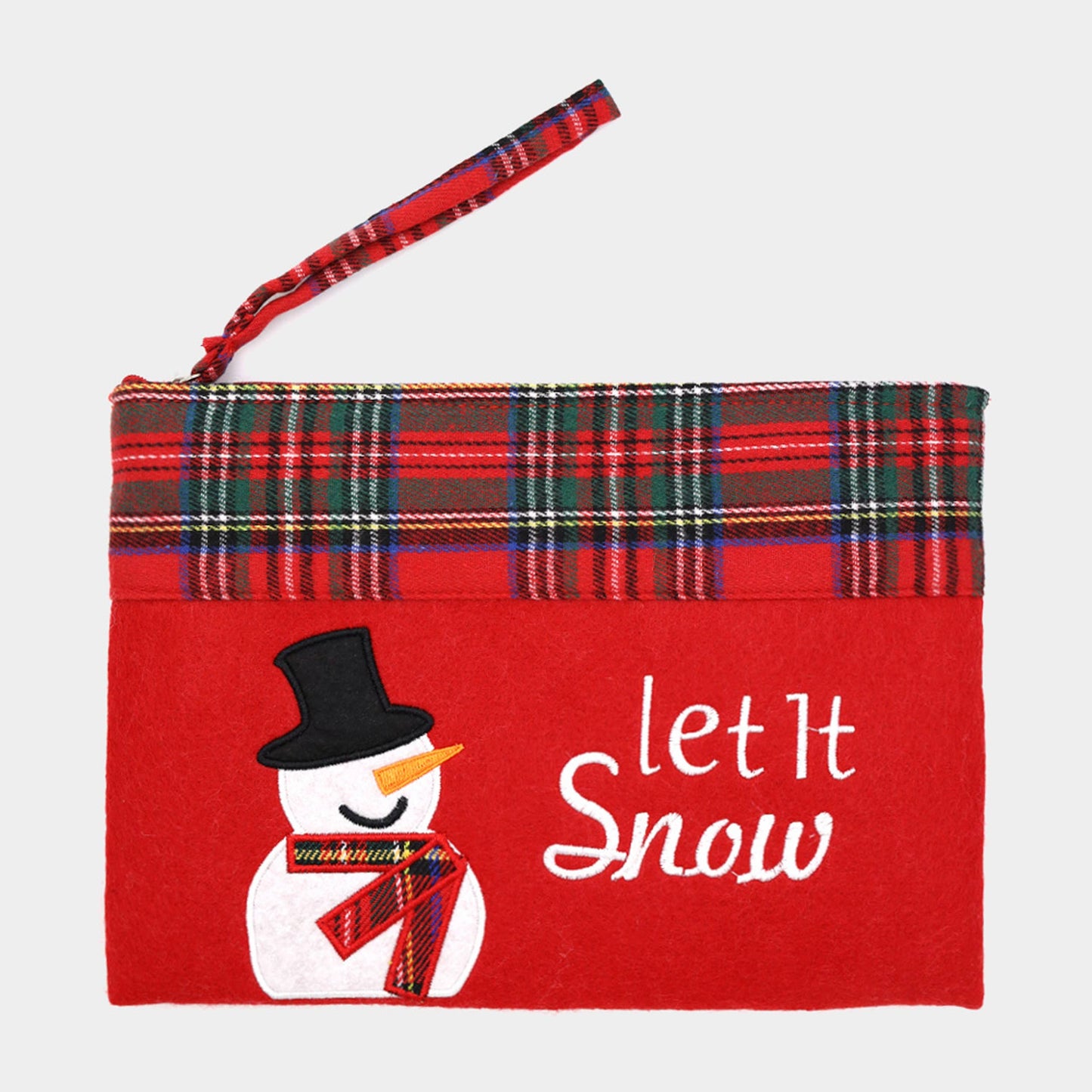 Christmas Themed Pouch Bag For Kids - Assorted