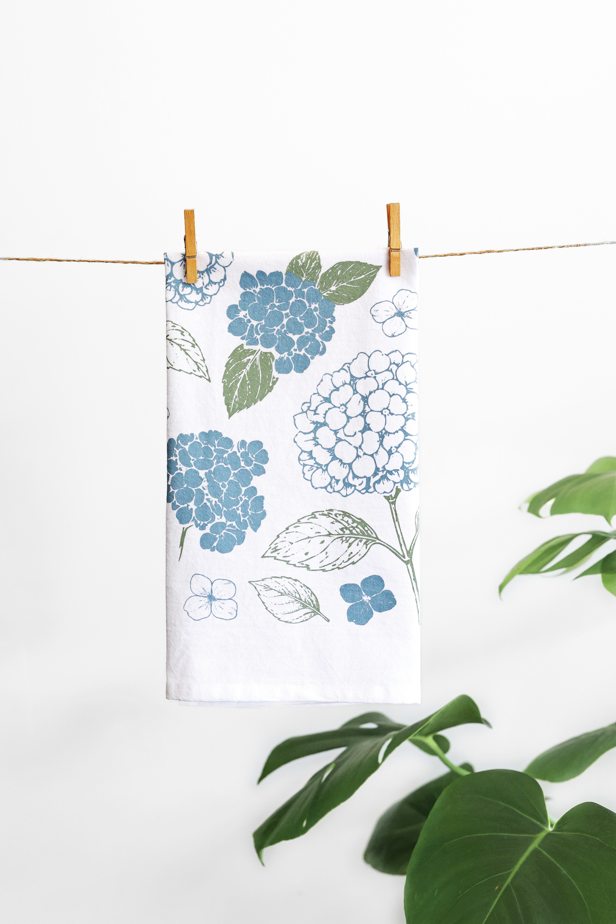 Hydrangea Tea Towel