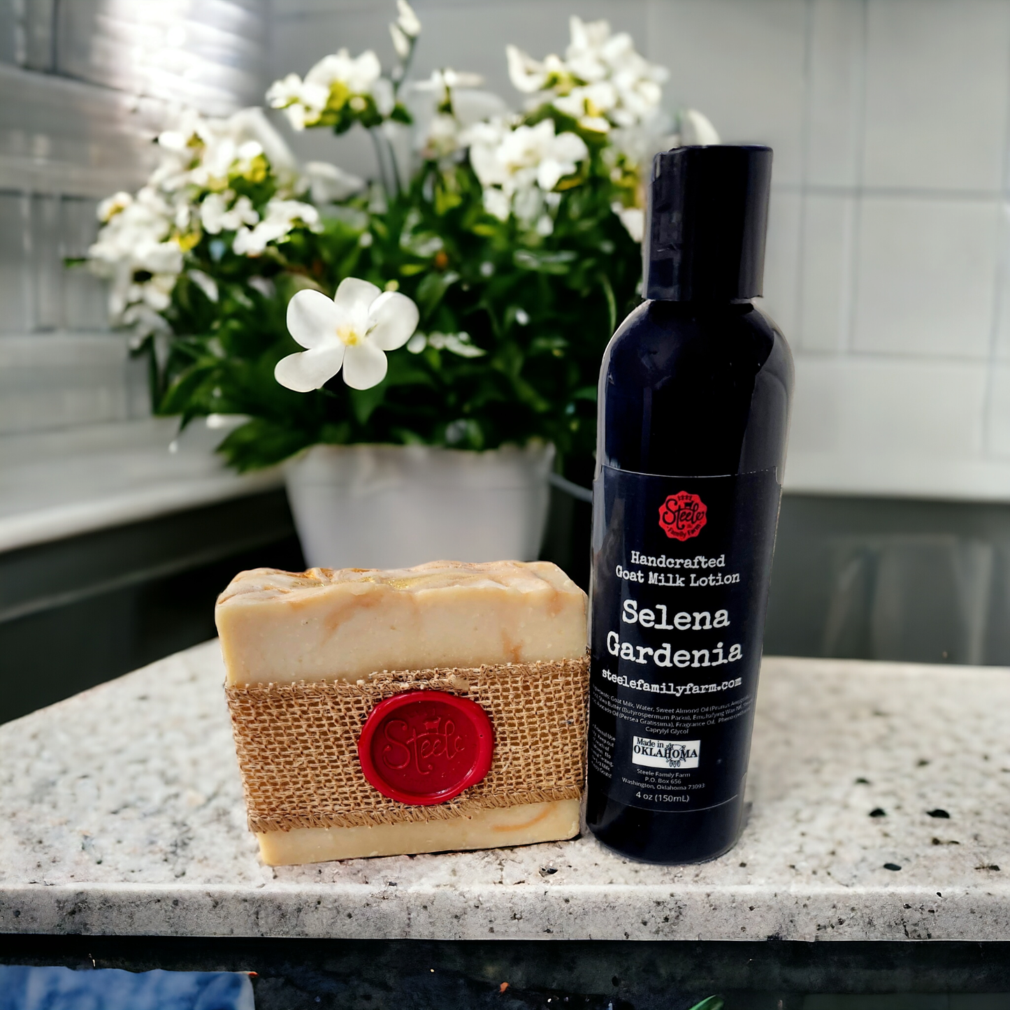 Selena Gardenia Goat Milk Soap