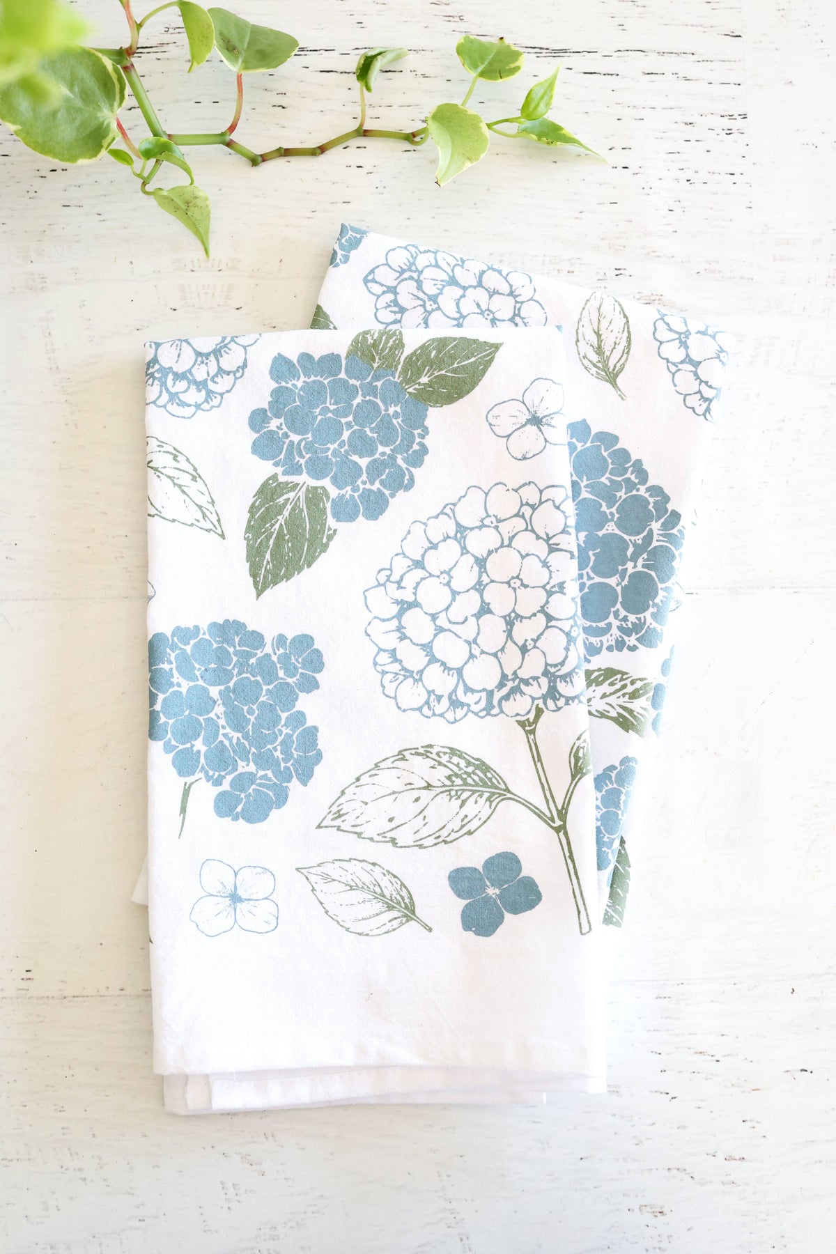 Hydrangea Tea Towel