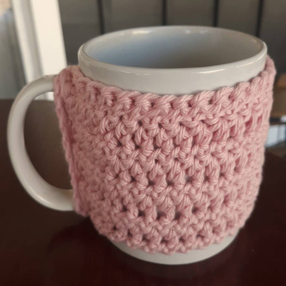 Crochet Mug Cozy or Coffee Cup Sleeve Cosy