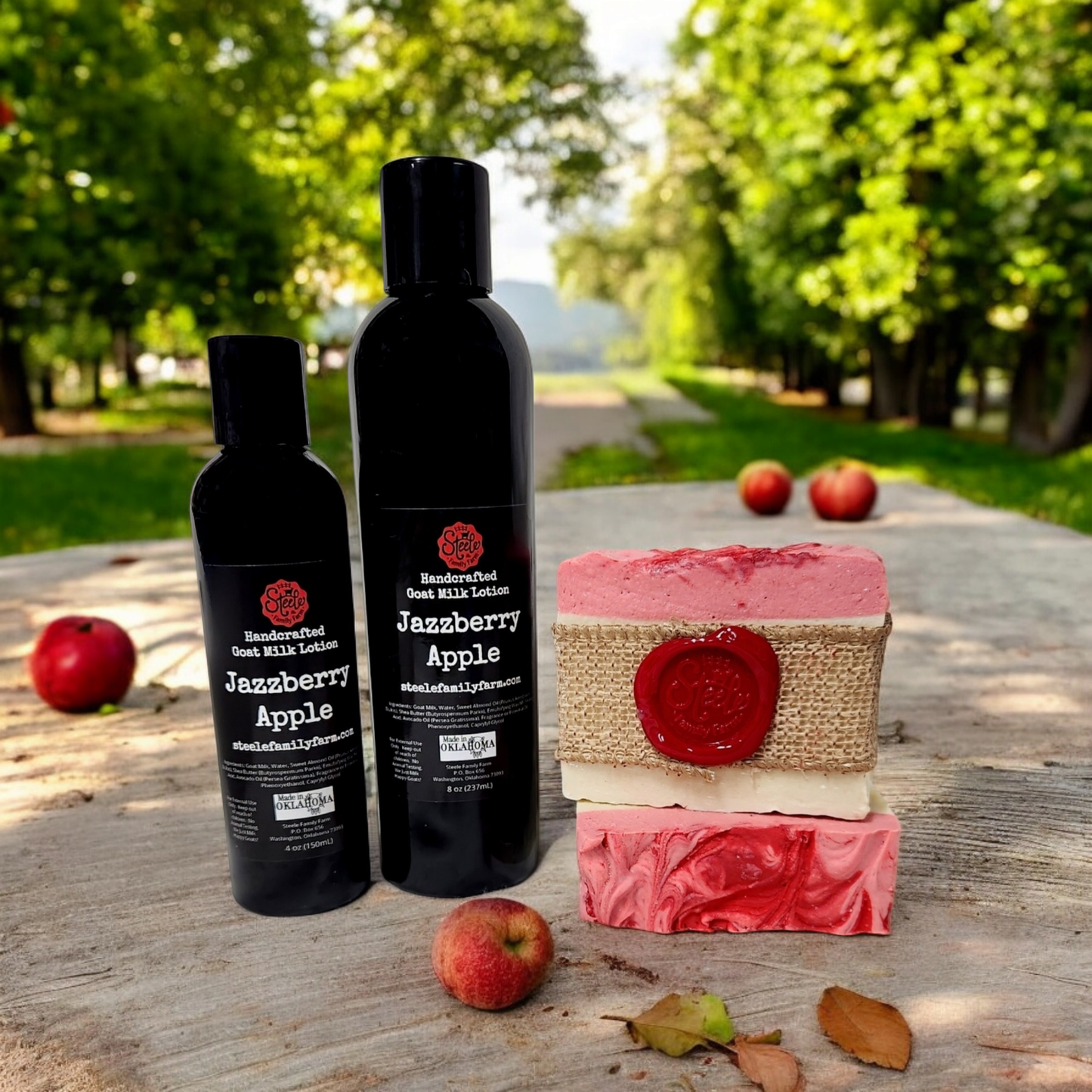 Jazzberry Apple- Goat Milk Soap