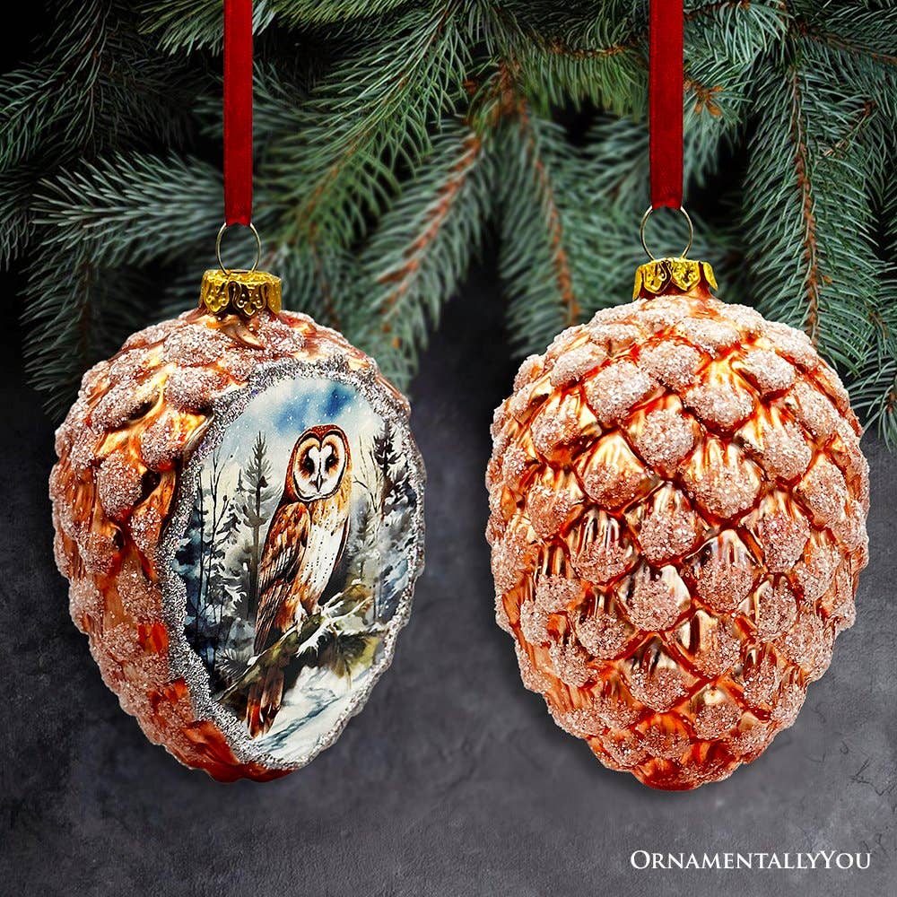 Illustrious Pinecone Beauties Woodland Animal Set of Four