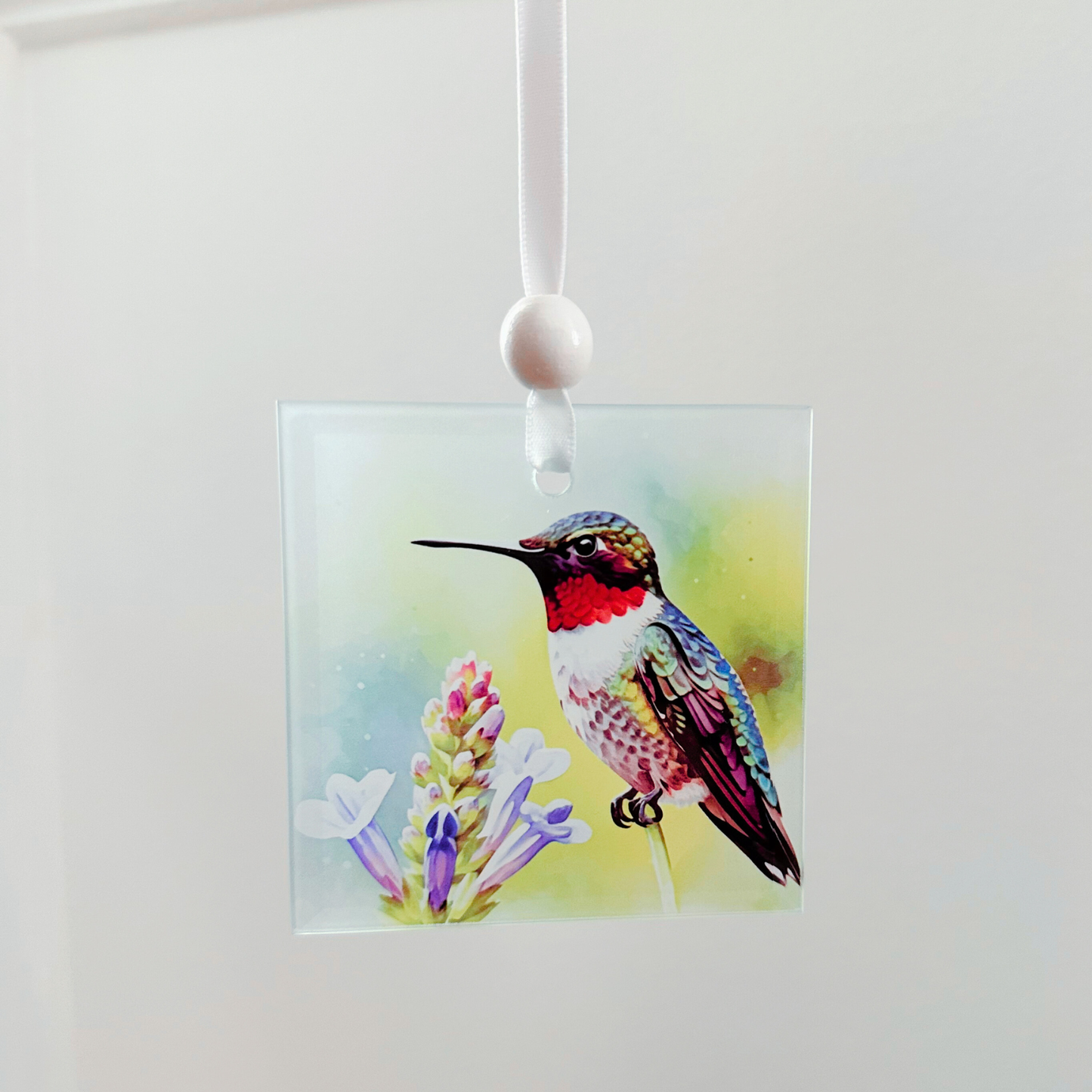 Window Charm -  Ruby-throated Hummingbird | Suncatcher