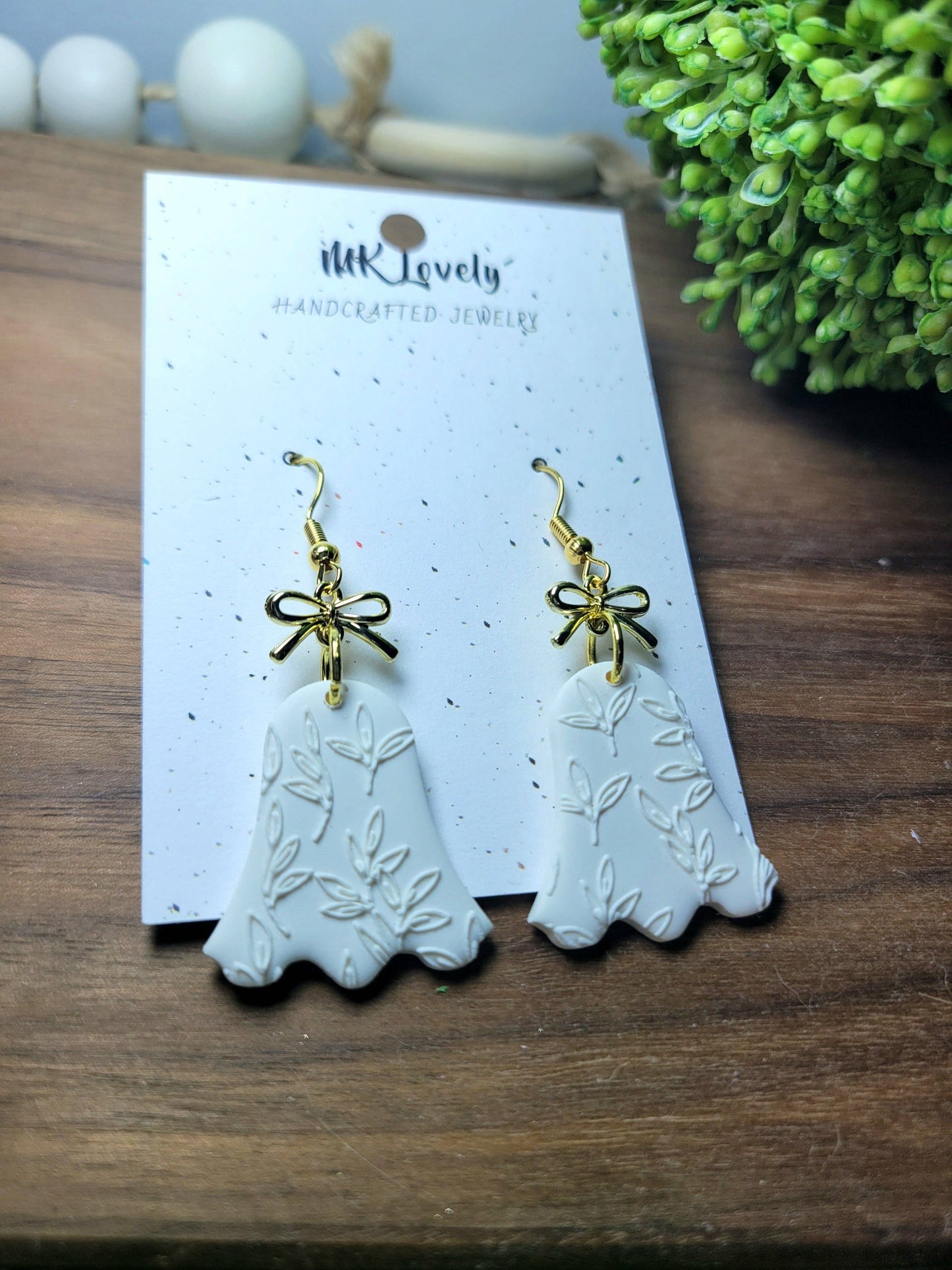 Cutesy Ghost Dangles