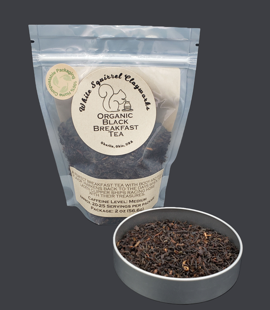 WSC- Organic Black Breakfast Tea - Loose leaf  - 2 oz packag