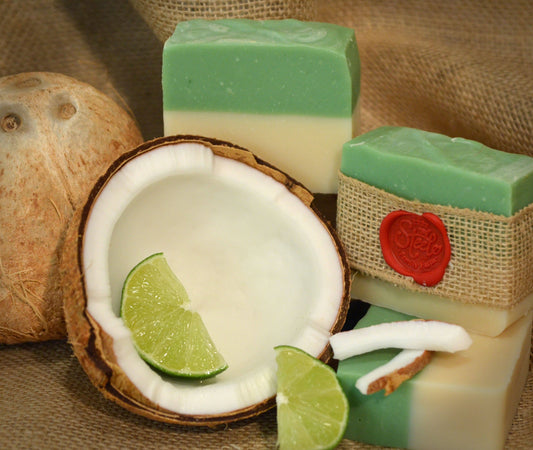 Coconut Lime Goat Milk Soap