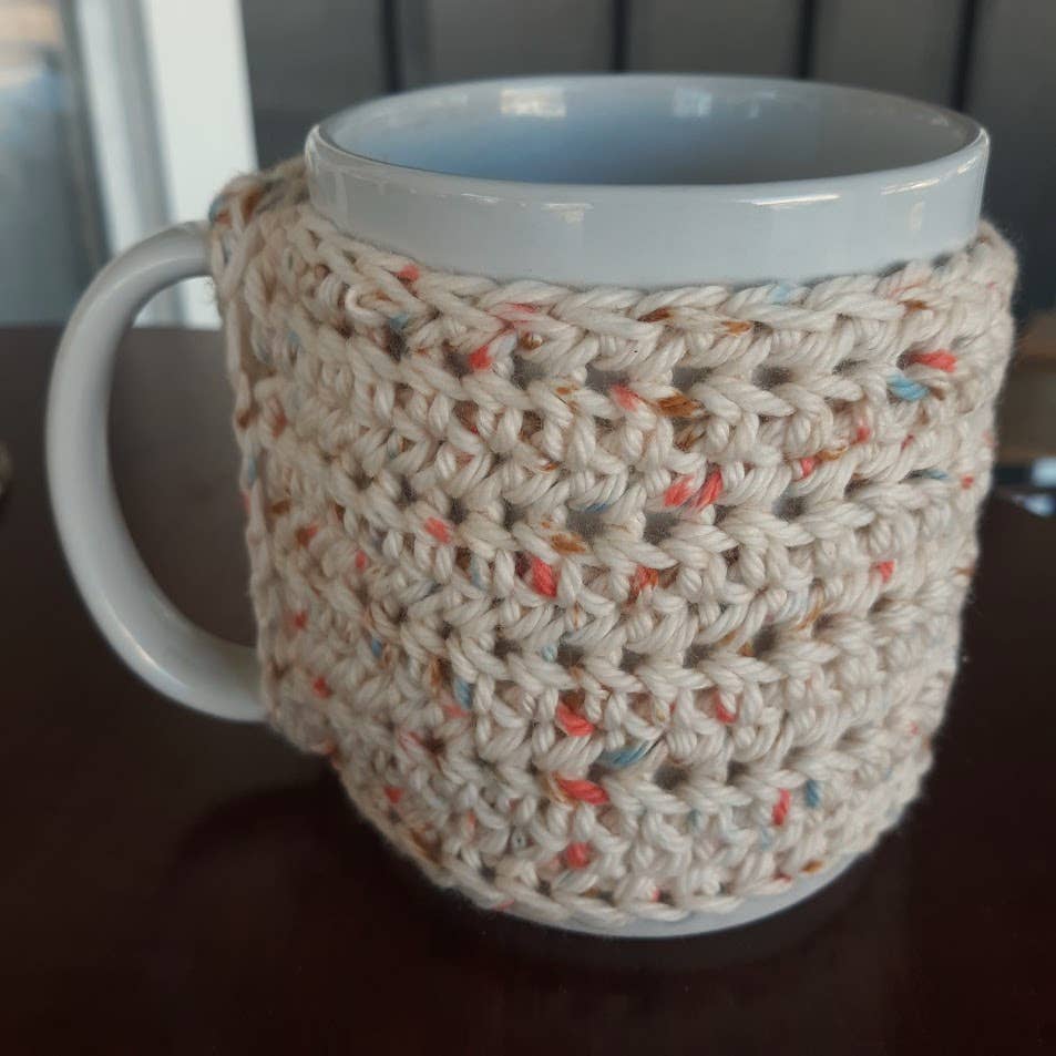Crochet Mug Cozy or Coffee Cup Sleeve Cosy