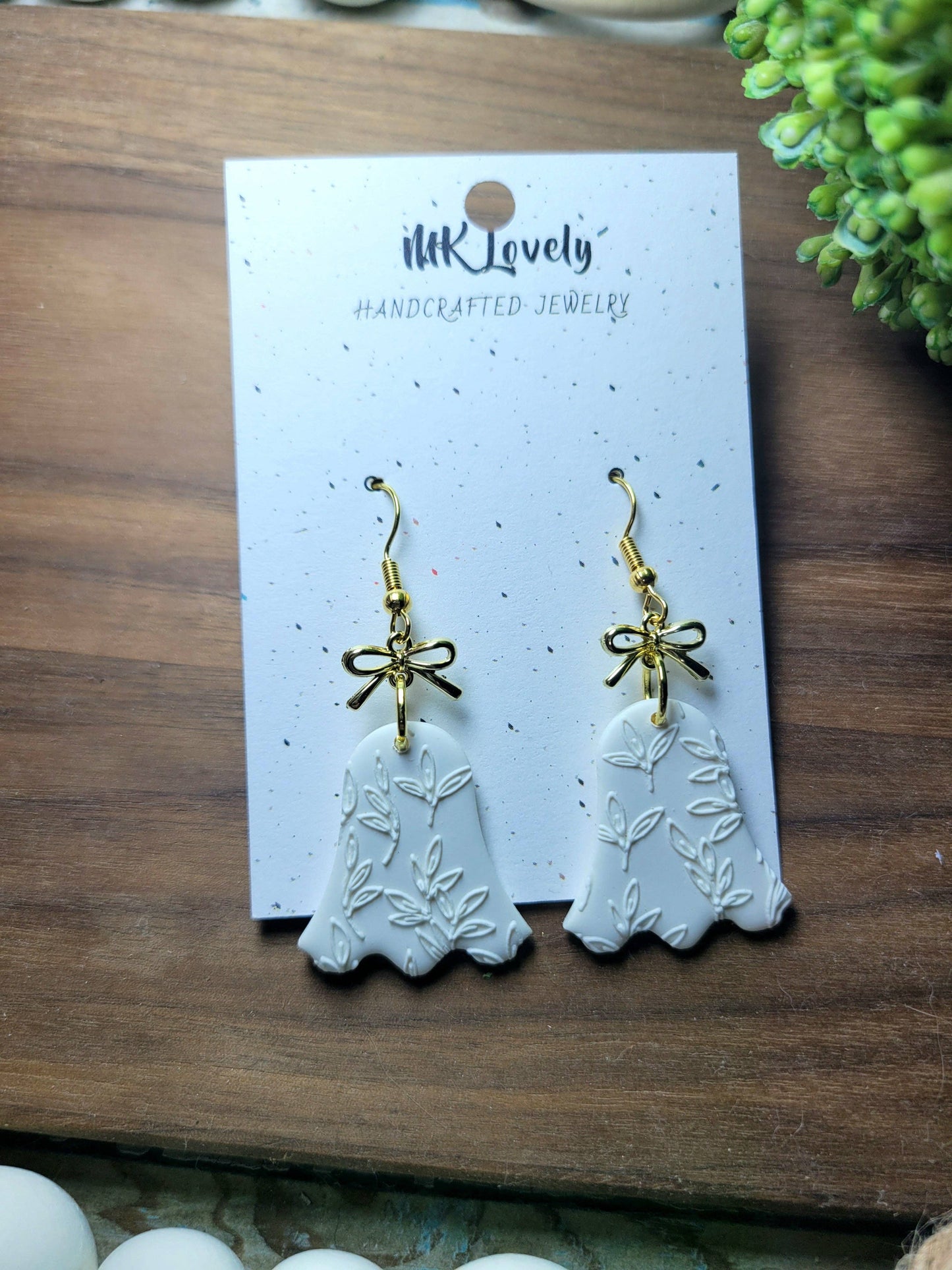 Cutesy Ghost Dangles