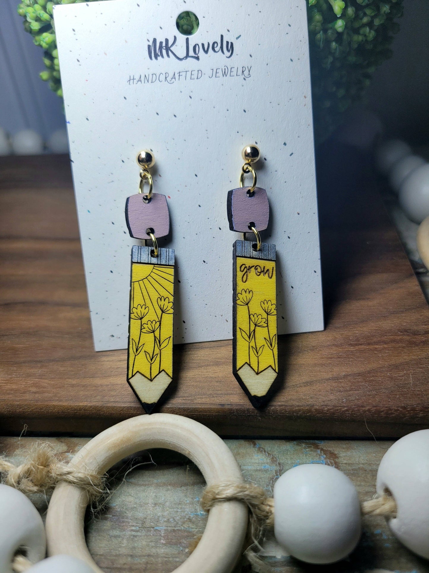 Grow Wooden Pencil Drops