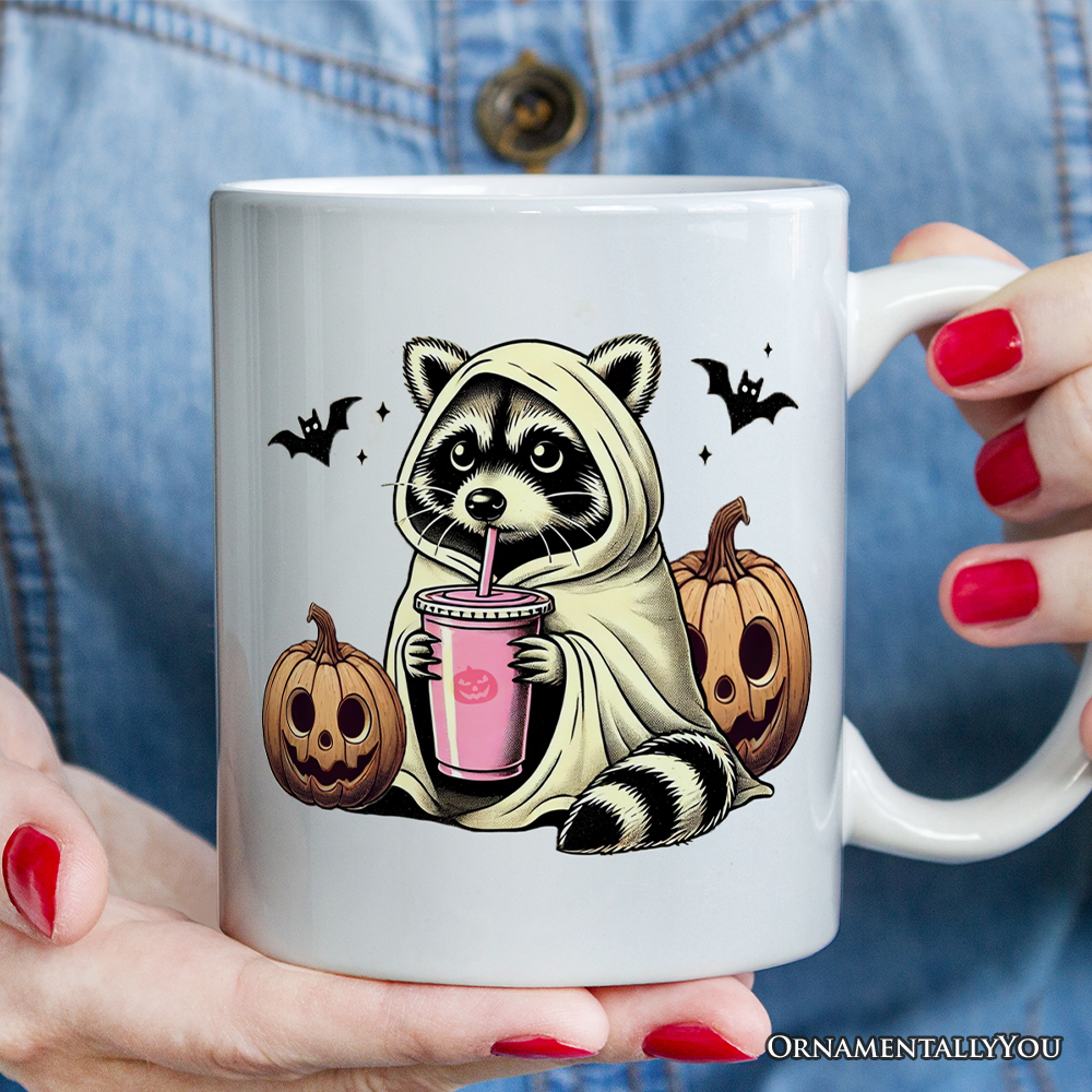 Cute Raccoon Drinking Cup Gift Mug