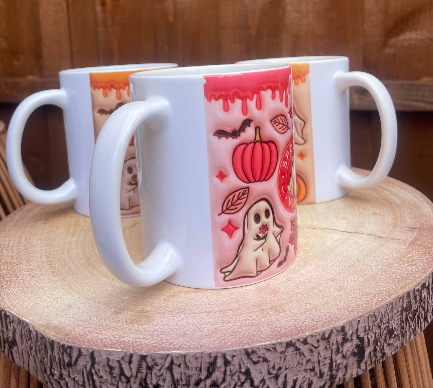 Halloween Mug, Halloween Hot Chocolate Mug, Halloween Gift