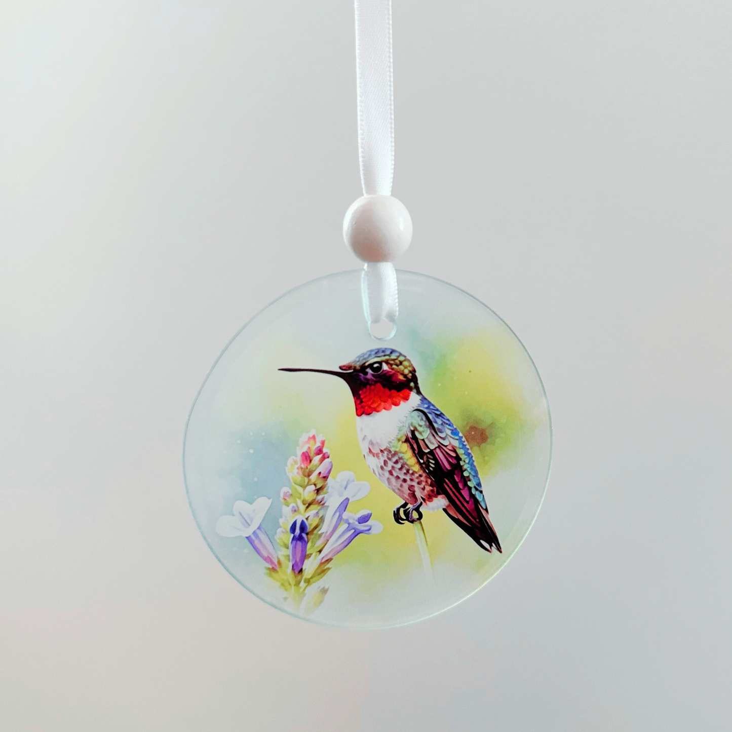 Window Charm -  Ruby-throated Hummingbird | Suncatcher