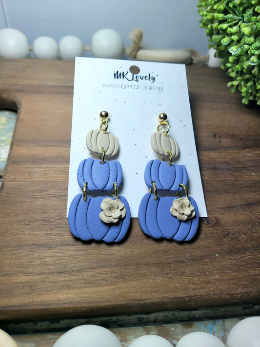 3-Tier Pumpkin Dangles