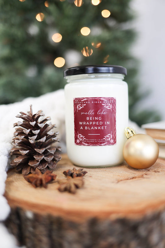 Cranberry and Fig Fall Candle | Wood Wick Soy Candle