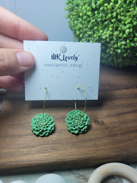 Dahlia Hoops
