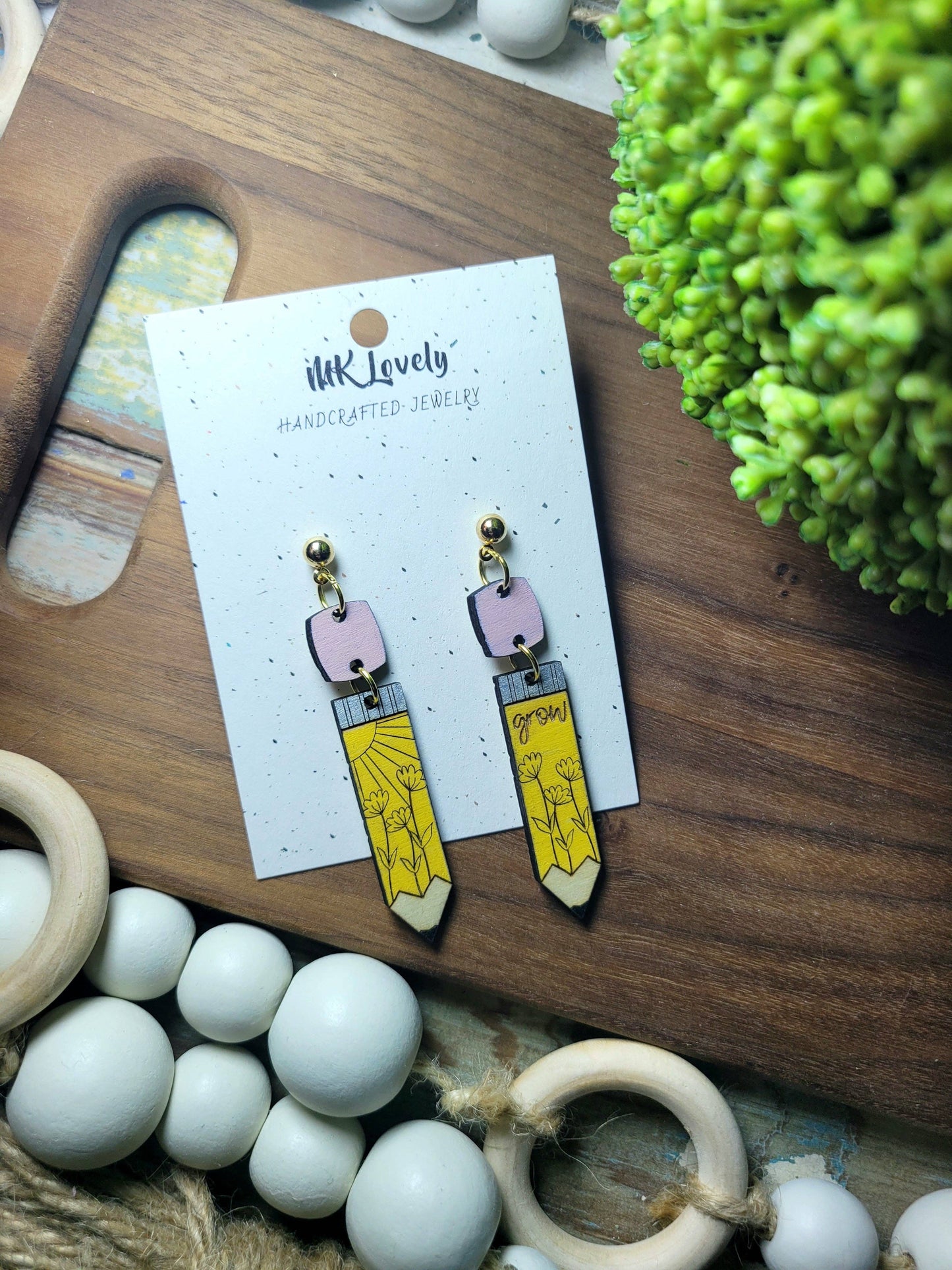 Grow Wooden Pencil Drops