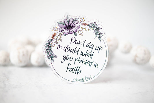 Don't Dig Up, Christian 3"x3" Magnet