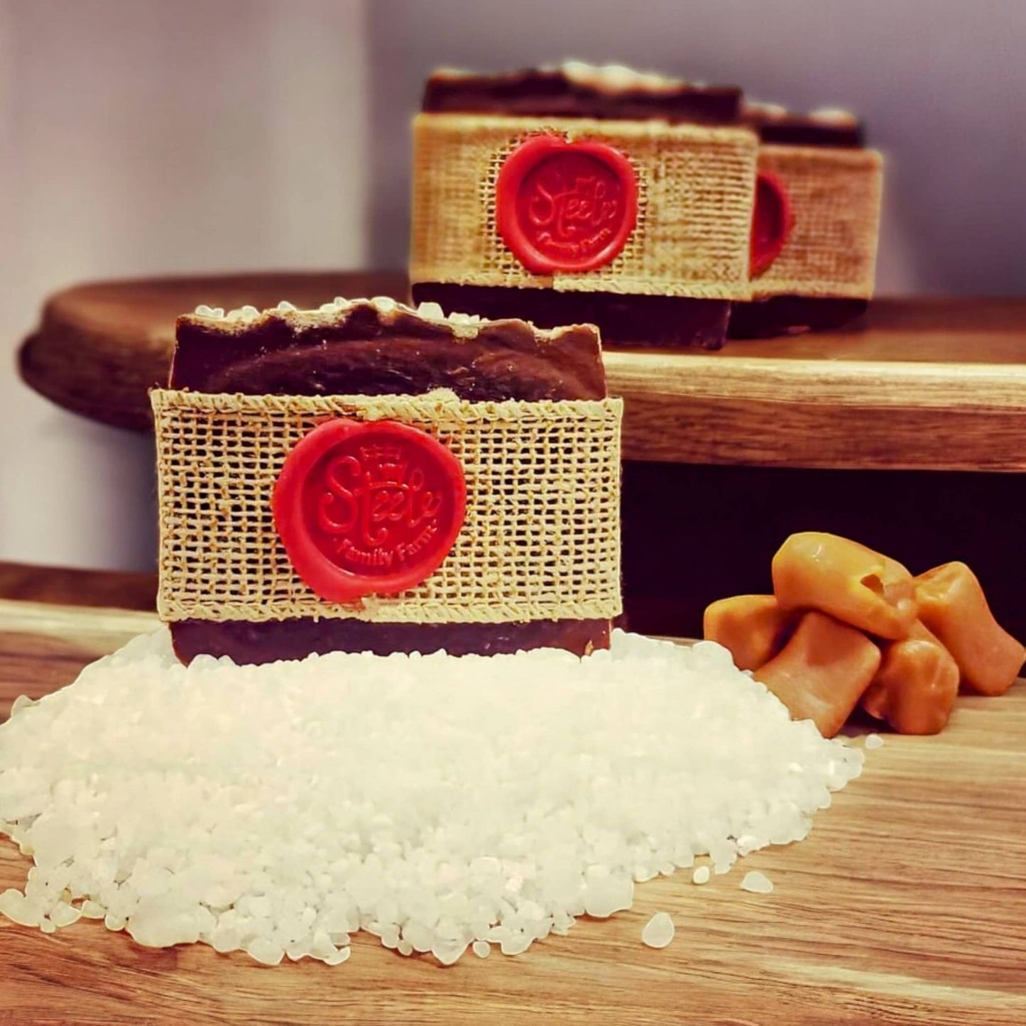 Salty Caramel Goat Milk Soap