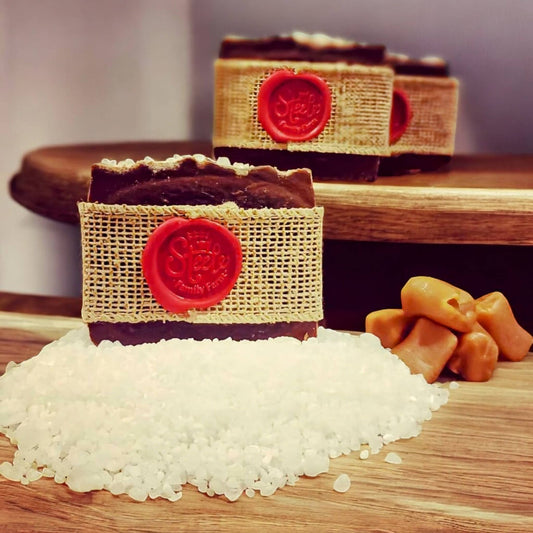Salty Caramel Goat Milk Soap