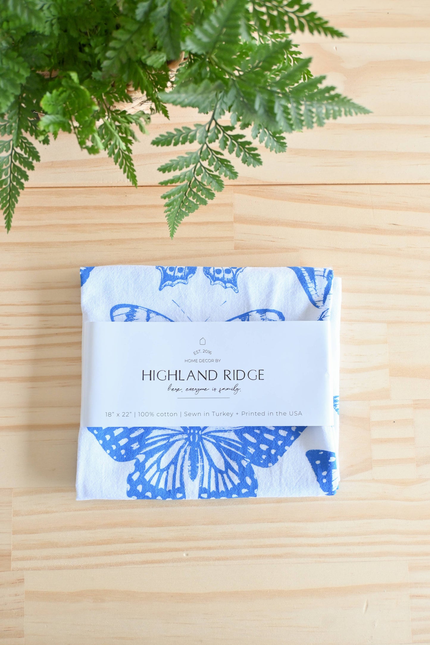 Butterfly Tea Towel
