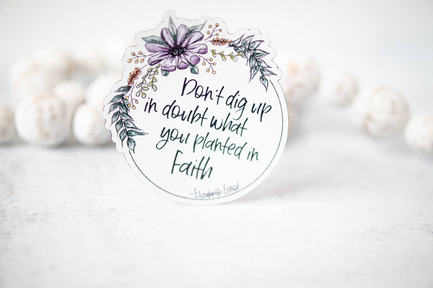 Don't Dig Up, Christian 3"x3" Magnet